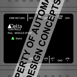 Delta Controls - Red5-MODULE-4F4xP